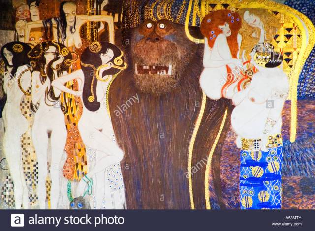 beethoven-frieze-by-gustav-klimt-painted-in-1902-in-homage-to-beethovens-A53MTY