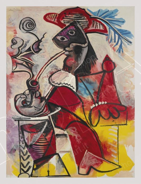 picasso-pablo-moschettiere-con-la-pipa